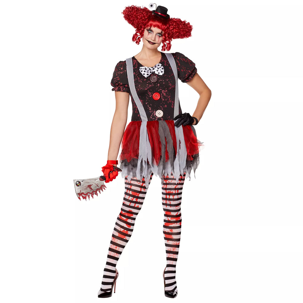 Adult Horror Clown Plus Size Costume