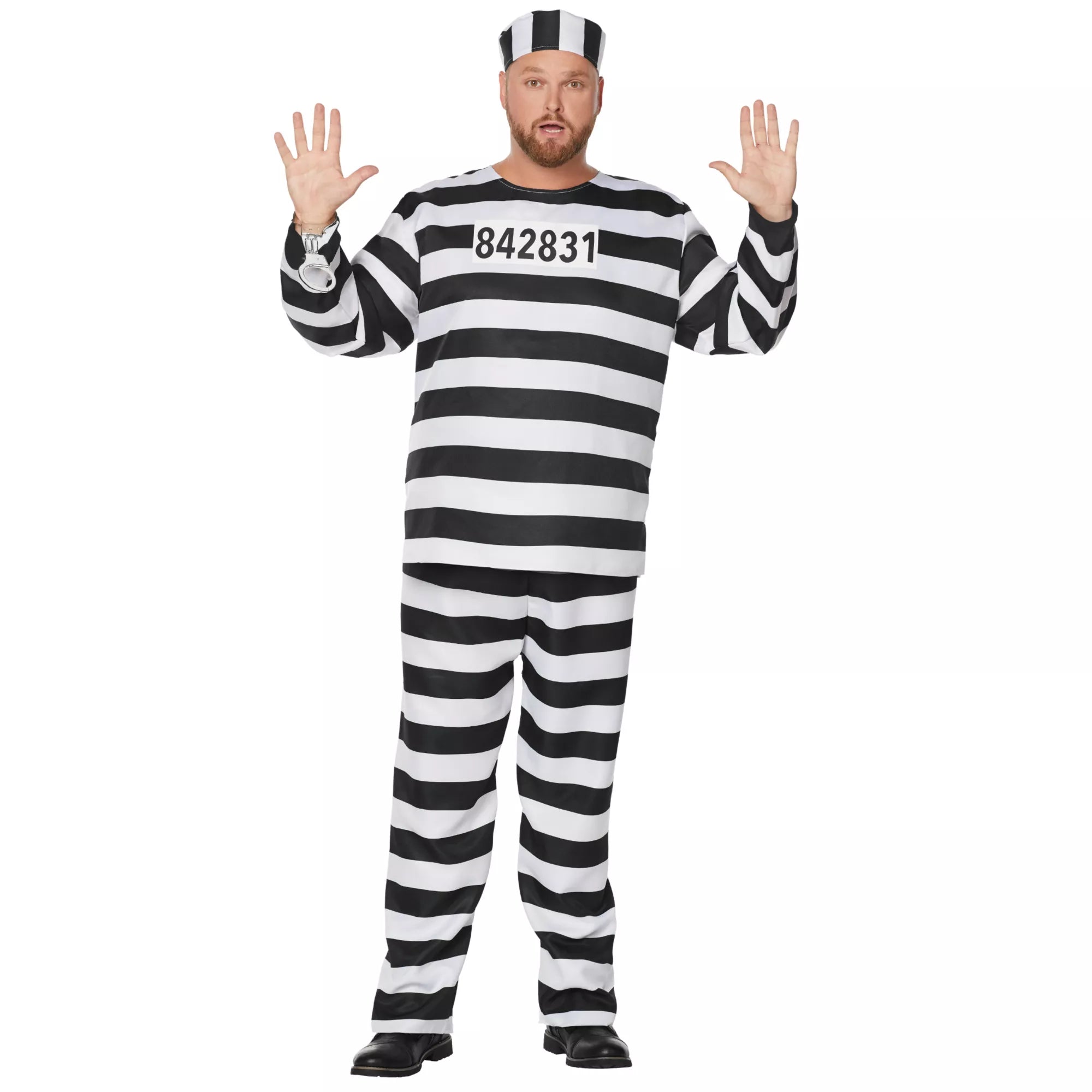 Adult Jailbird Plus Size Costume