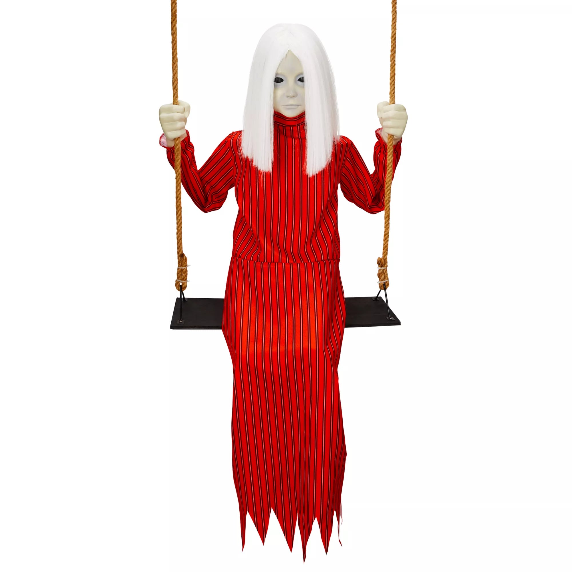Ghostly Swing Girl Static Prop