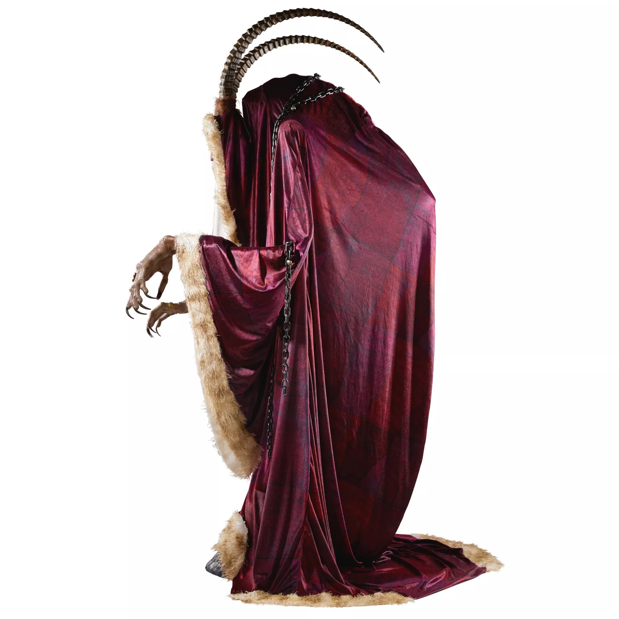 7 Ft 3 In Krampus Animatronic