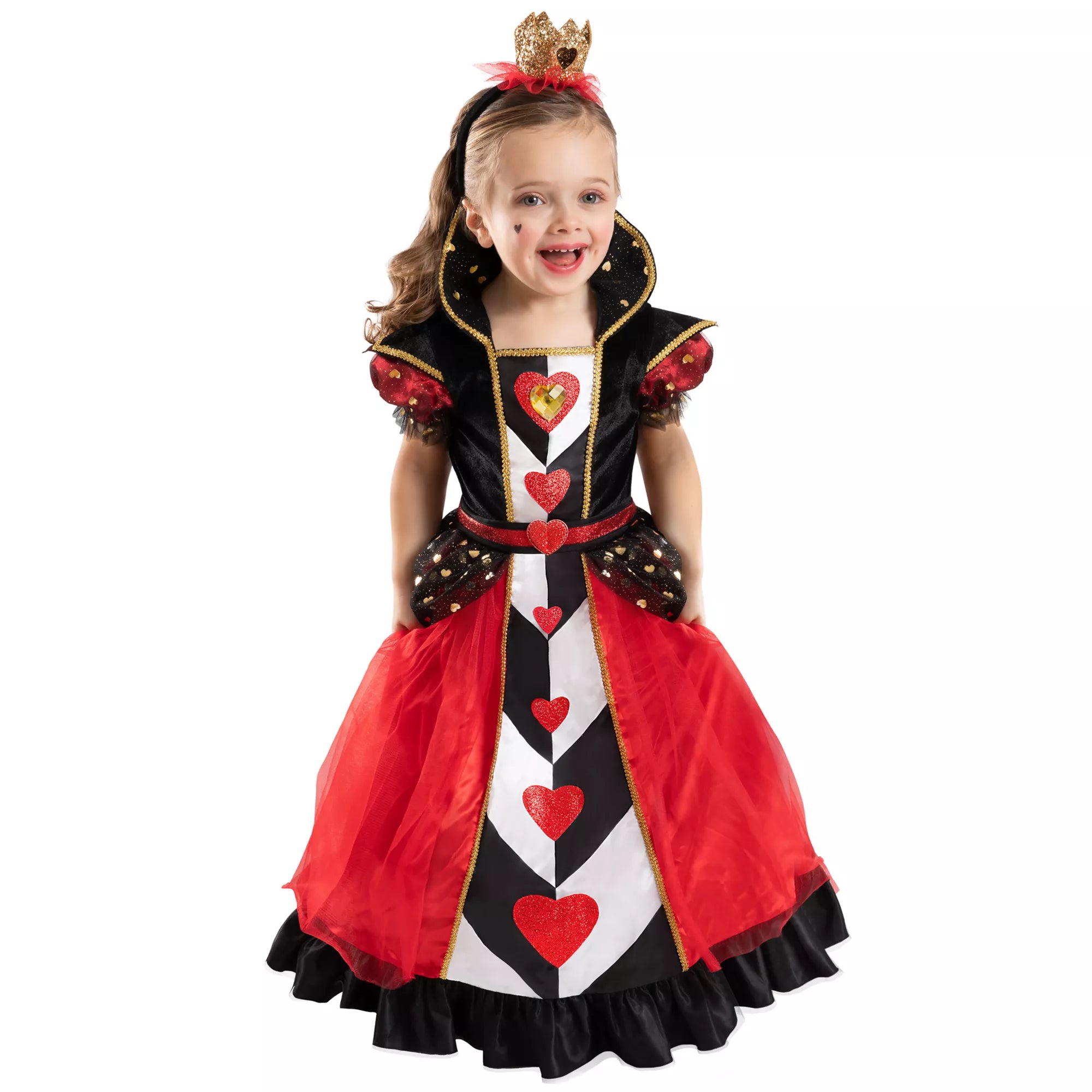 Toddler Queen of Hearts Costume