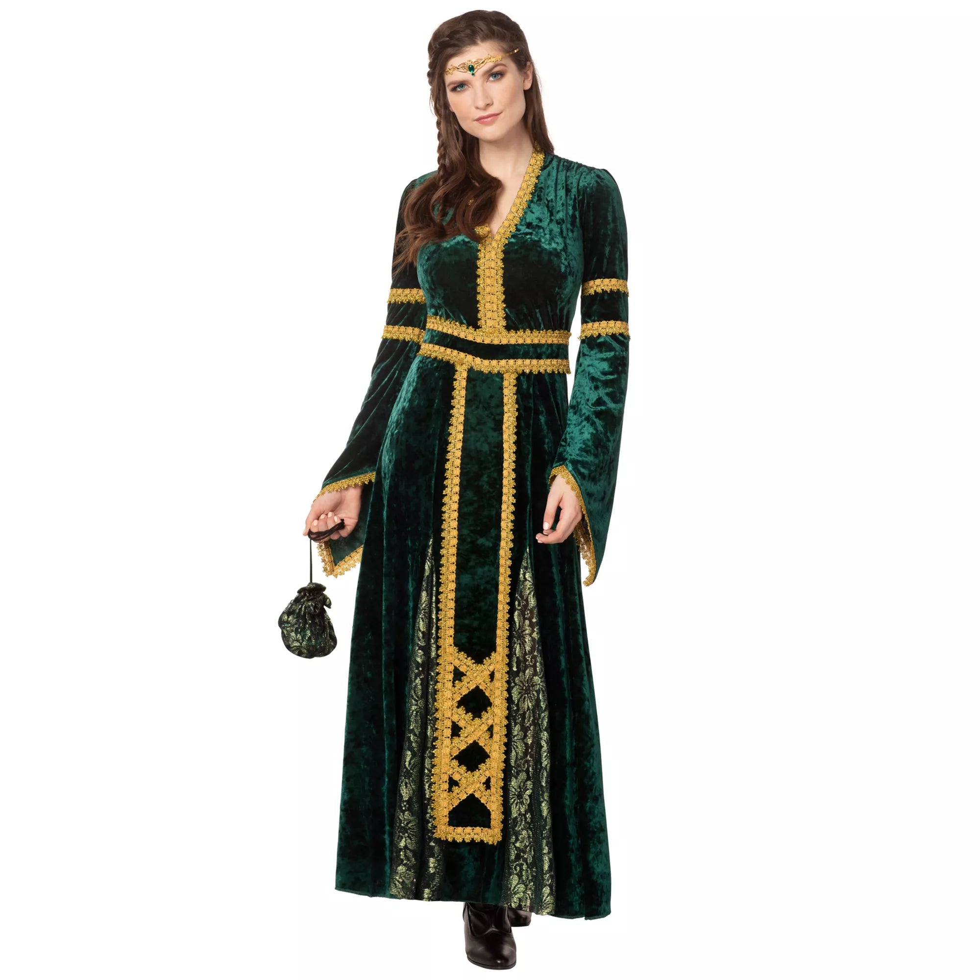 Adult Emerald Medieval Costume