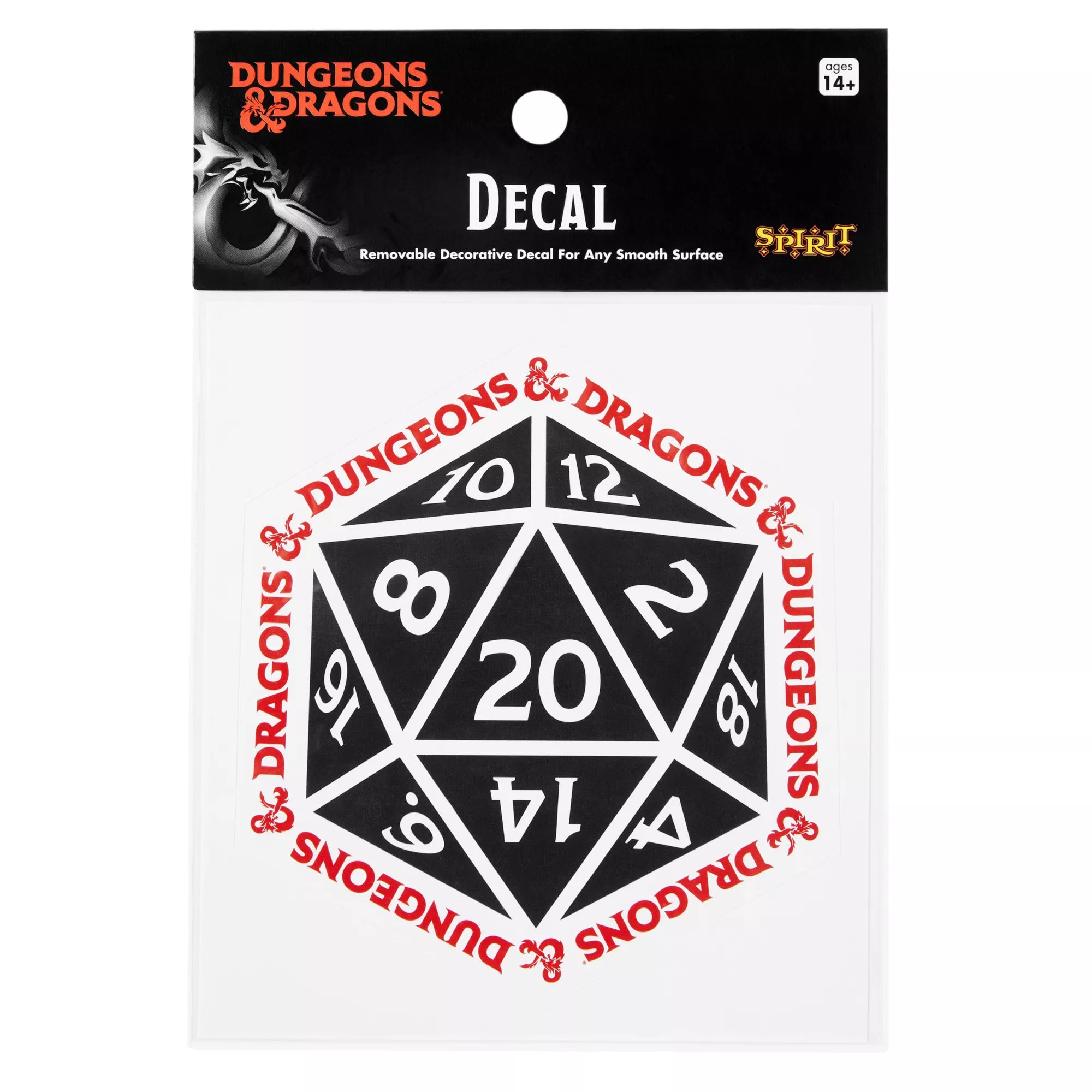 Dice Decal - Dungeons & Dragons