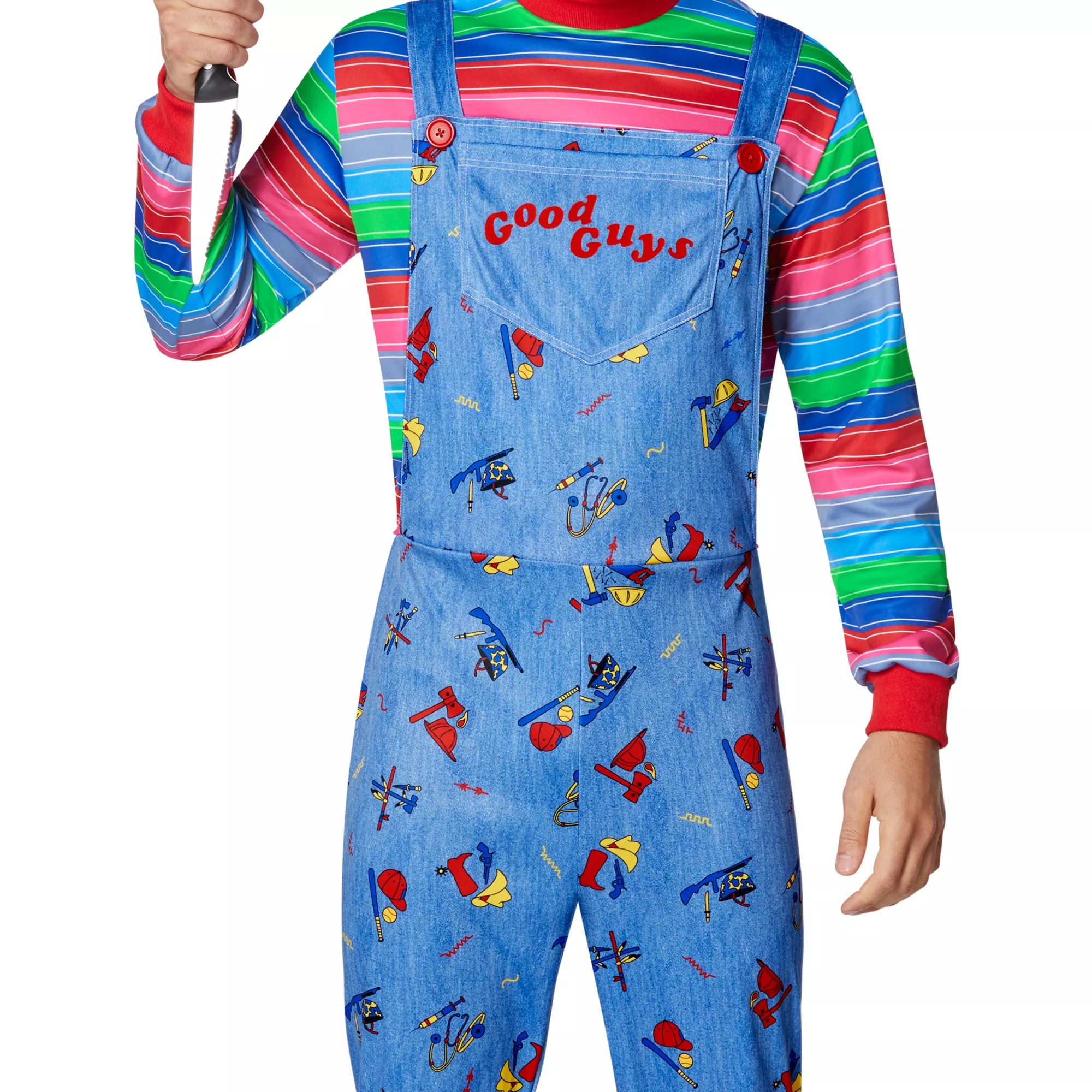 Adult Chucky Plus Size Costume - Seed of Chucky