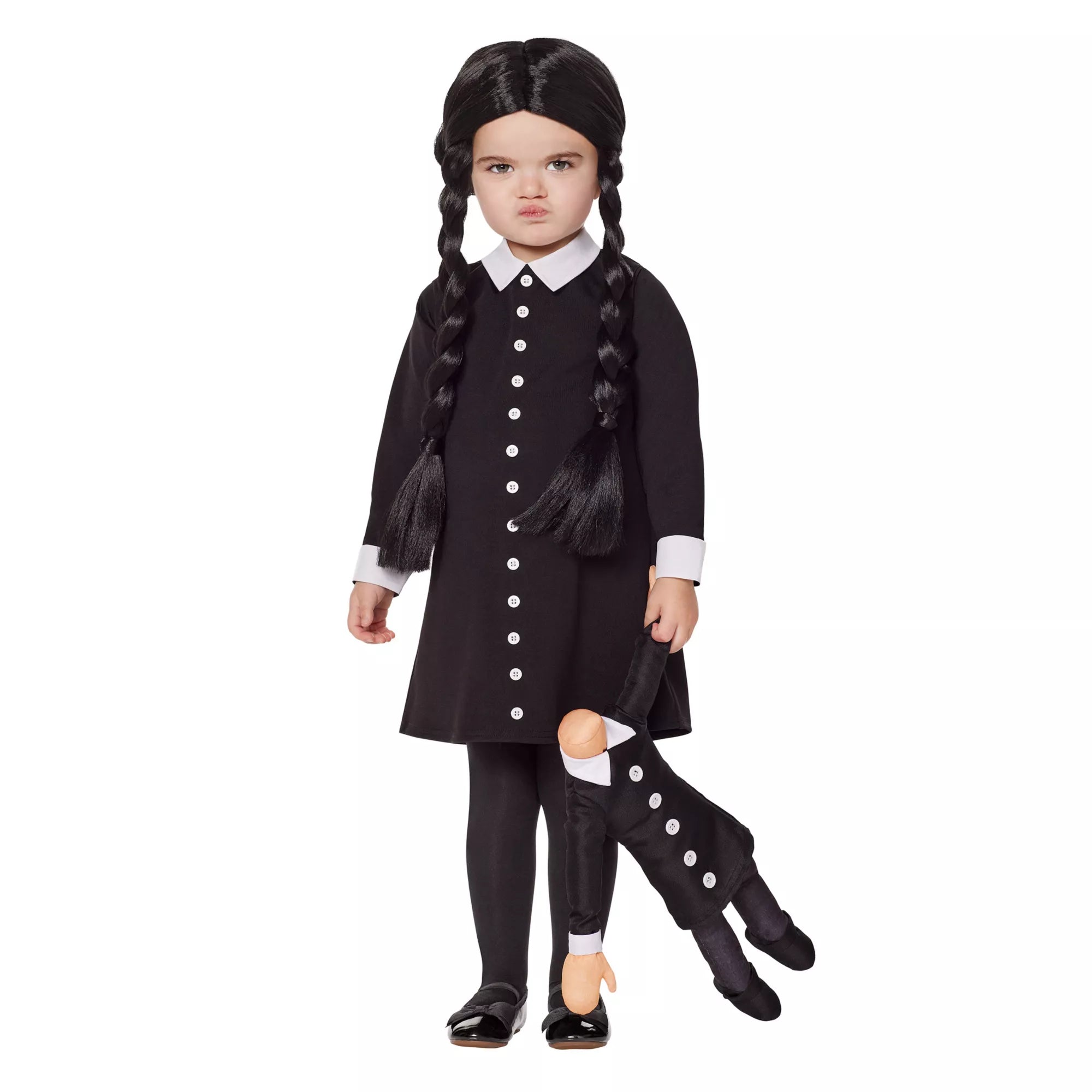 Toddler Wednesday Addams Costume - The Addams Family