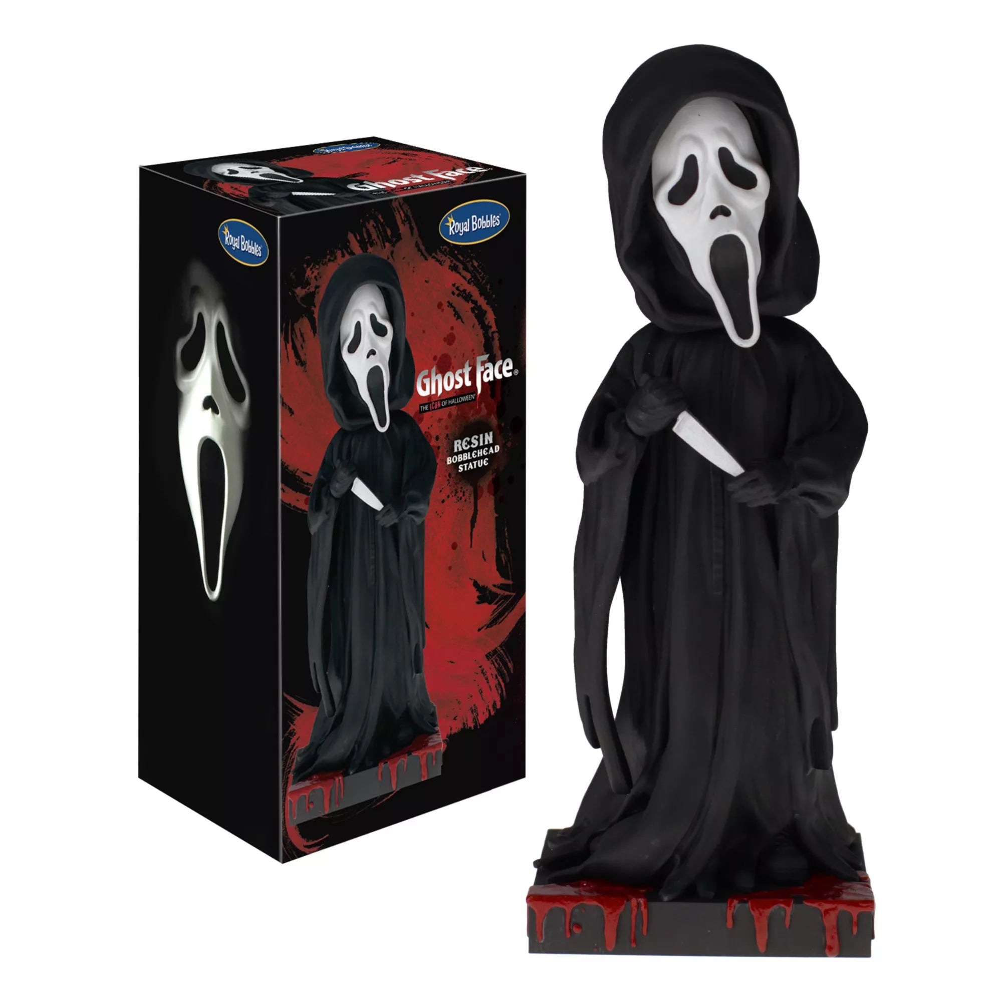Ghost Face Bobblehead Statue