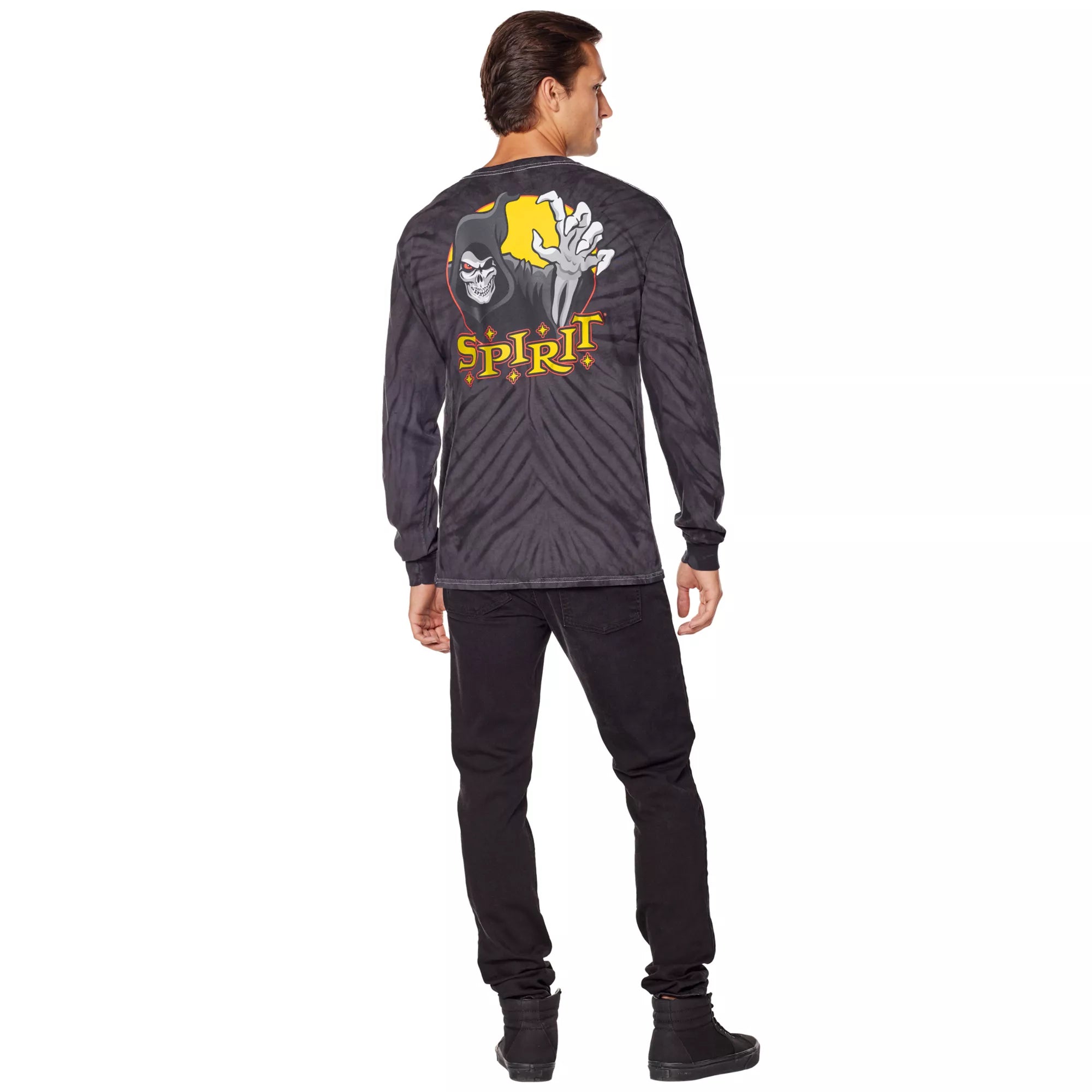 Spirit Halloween Tie Dye Long Sleeve T Shirt