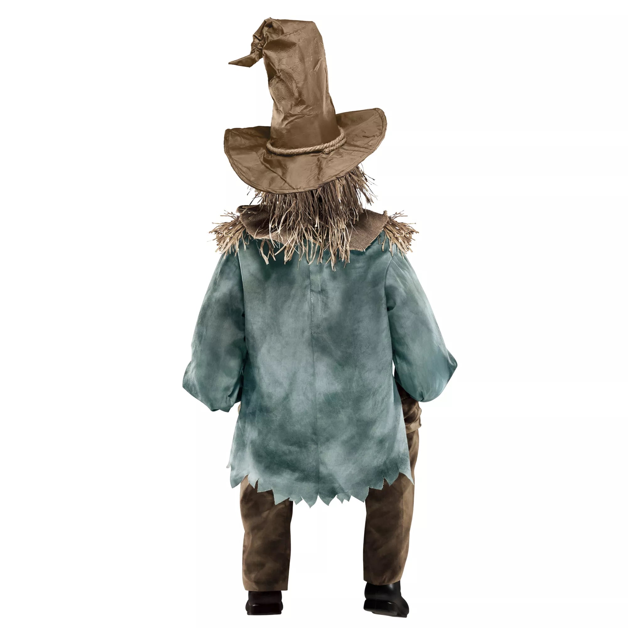 4 Ft 6 In Scary Sitting Scarecrow Animatronic
