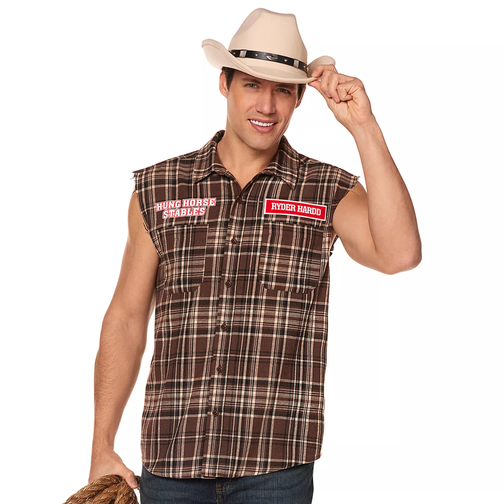 Adult Hung Horse Stables Work Shirt