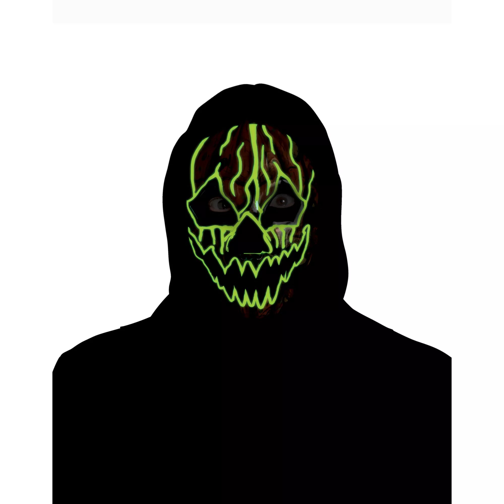 Kids Electro Pumpkin Scarecrow Costume