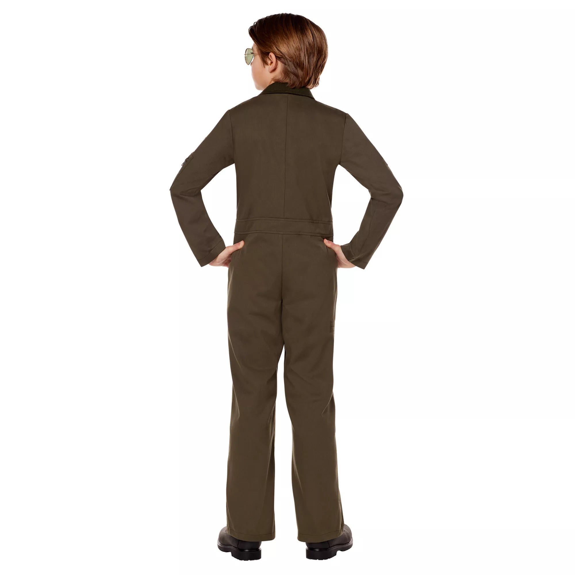 Kids Top Gun Jumpsuit Costume