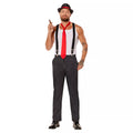 Adult Roaring 20s Gangster Costume Kit