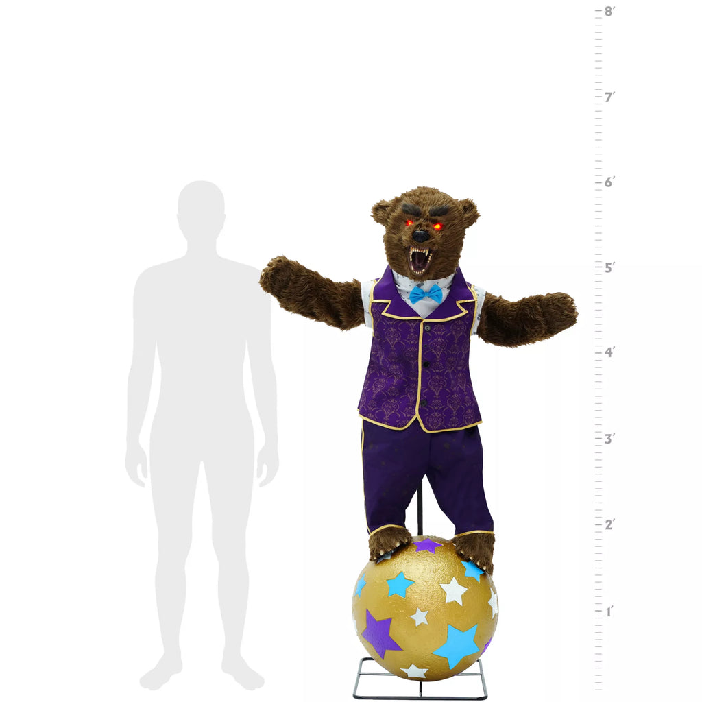 5 Ft 10 In Barnaby the Bear Animatronic