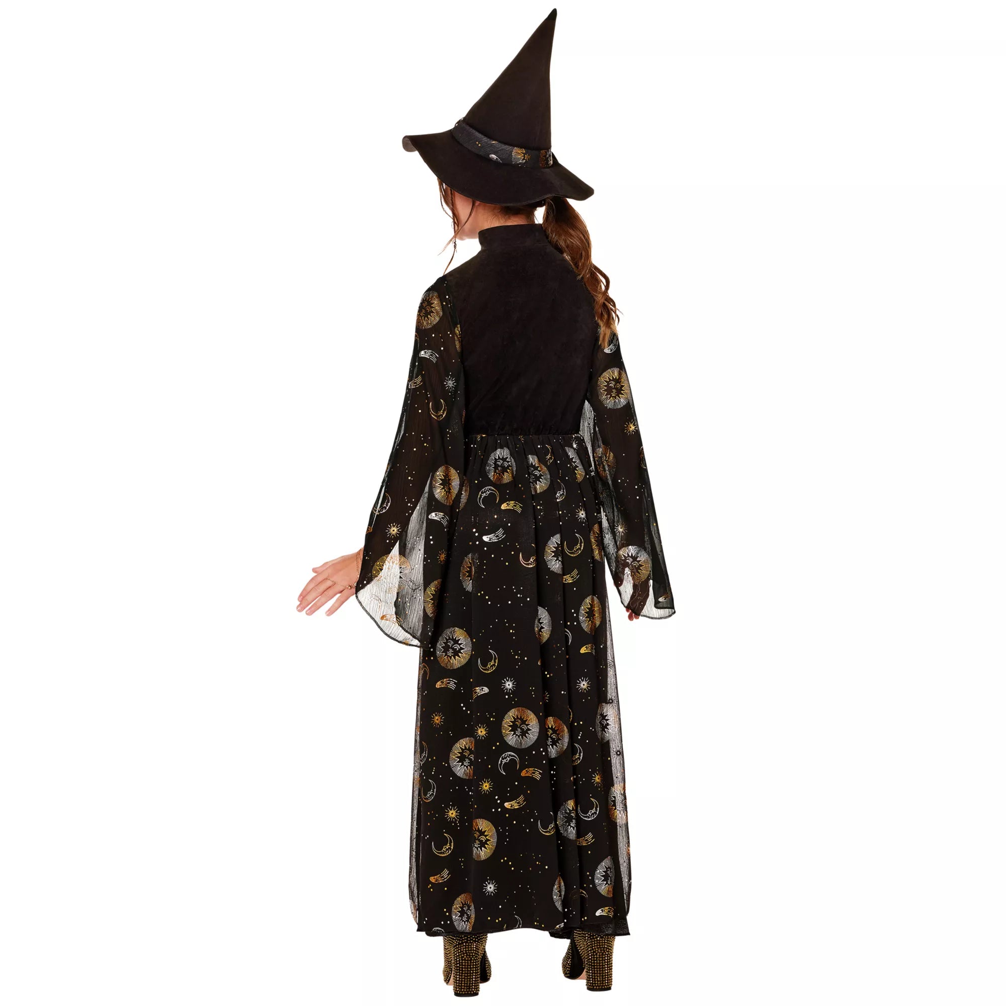 Kids Gold Dust Celestial Witch Costume