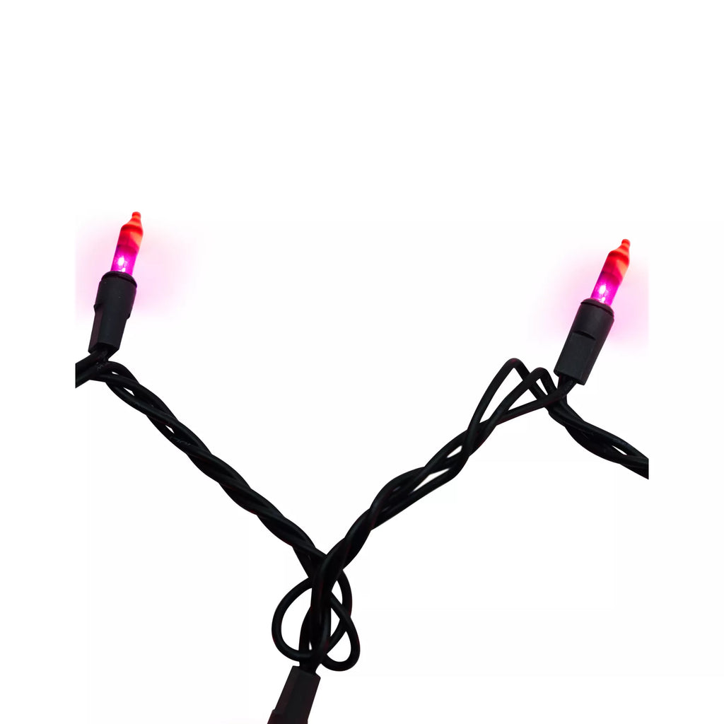Double Orange and Purple String Lights