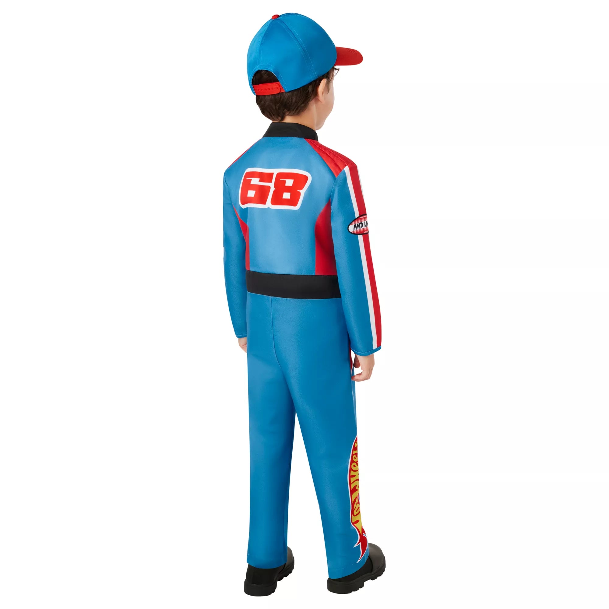 Toddler Hot Wheels Driver Jumpsuit Costume