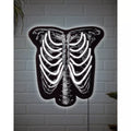 Skeleton Torso Neon LED Light-Up Sign