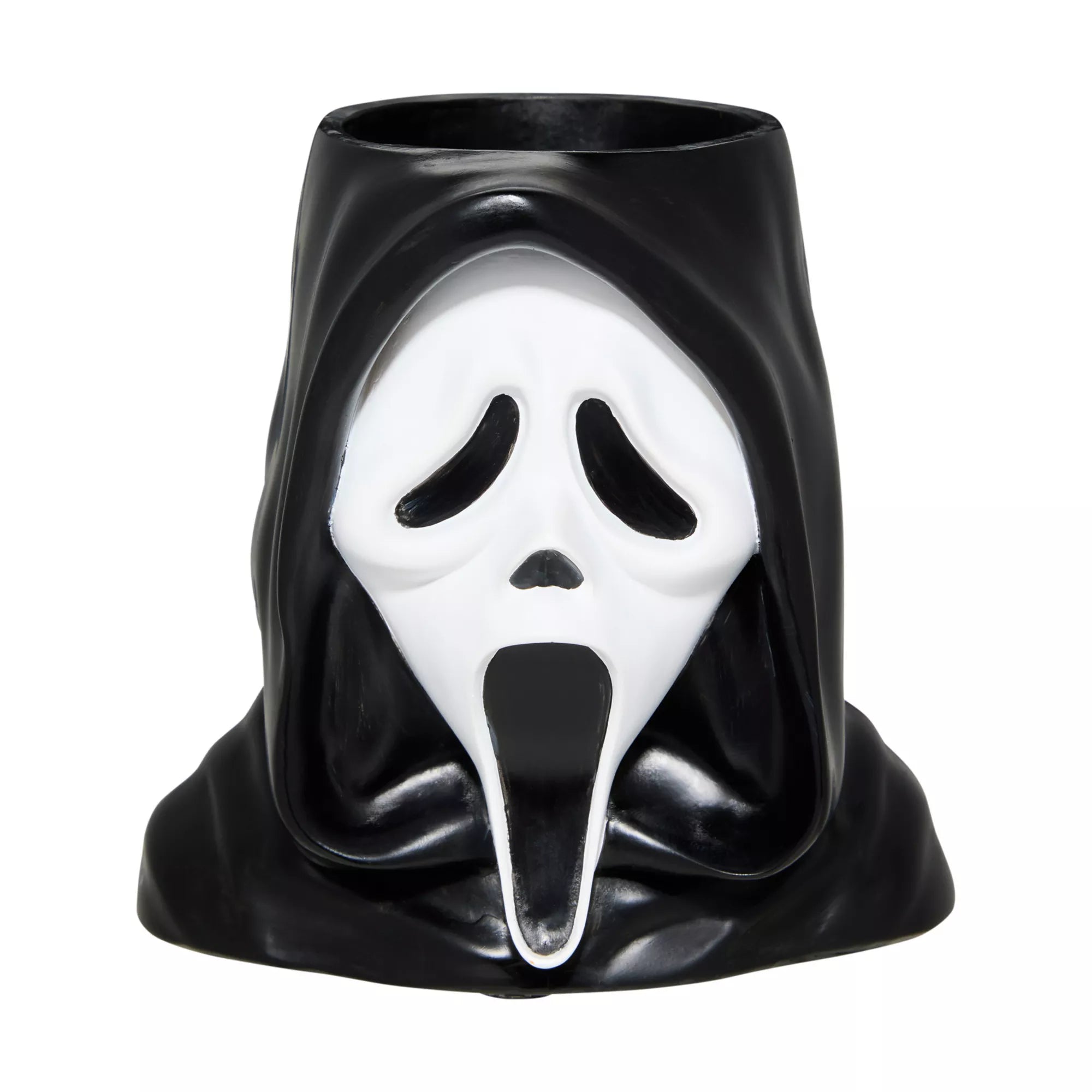 Molded Ghost Face Horror Head