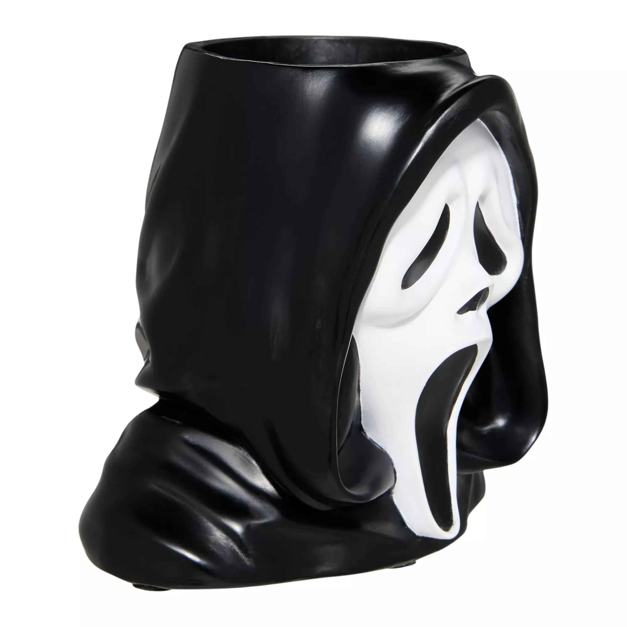 Molded Ghost Face Horror Head