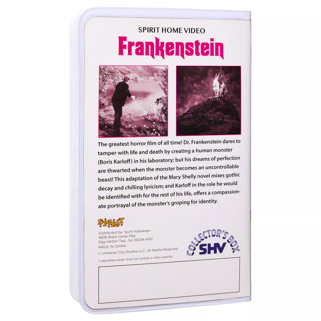Frankenstein Video Collector Box - Universal Monsters