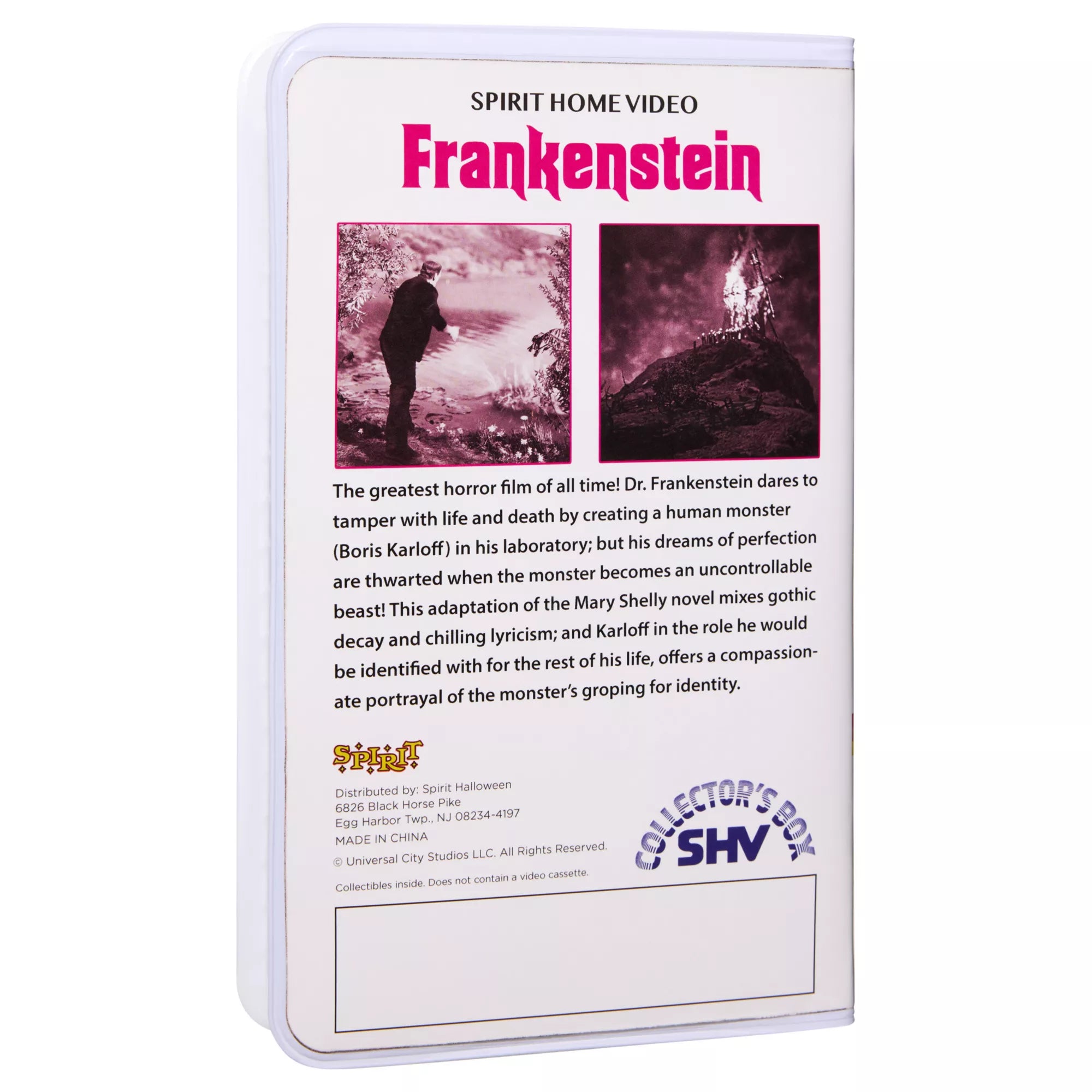 Frankenstein Video Collector Box - Universal Monsters