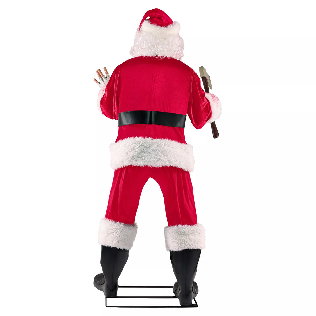 6 Ft 3 In Art the Clown Santa Claus Animatronic - Terrifier 3