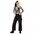 Adult Art the Clown Checkered Mesh Top - Terrifier