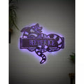 Beetlejuice Sandworm LED Light-Up Sign