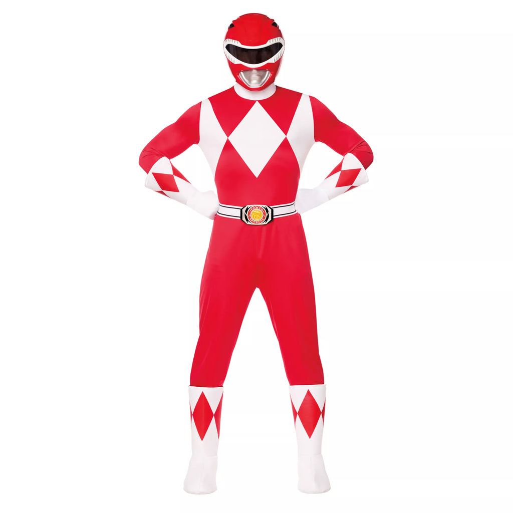 Adult Red Power Ranger Costume - Mighty Morphin Power Rangers