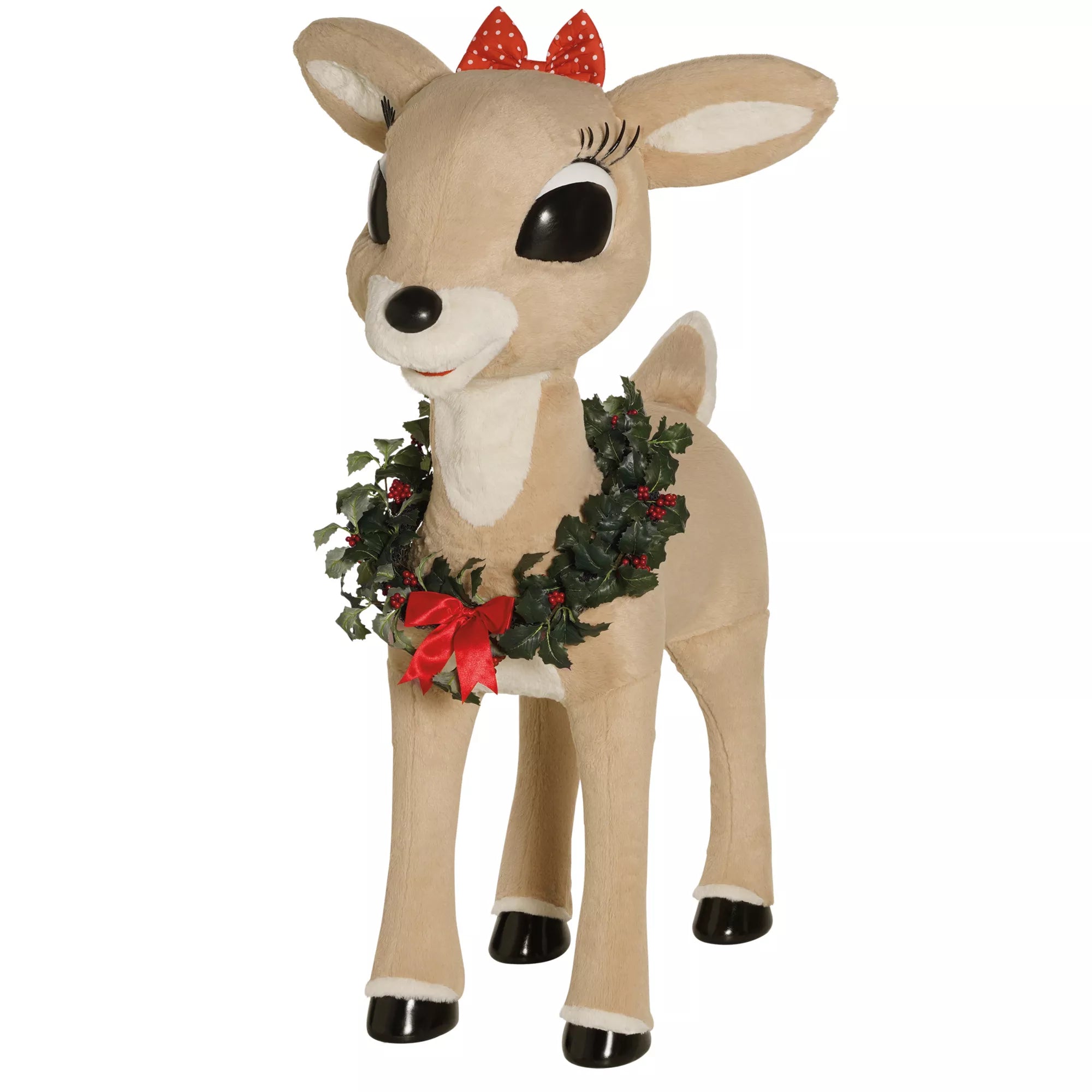 4 Ft Clarice Animatronic - Rudolph the Red-Nosed Reindeer