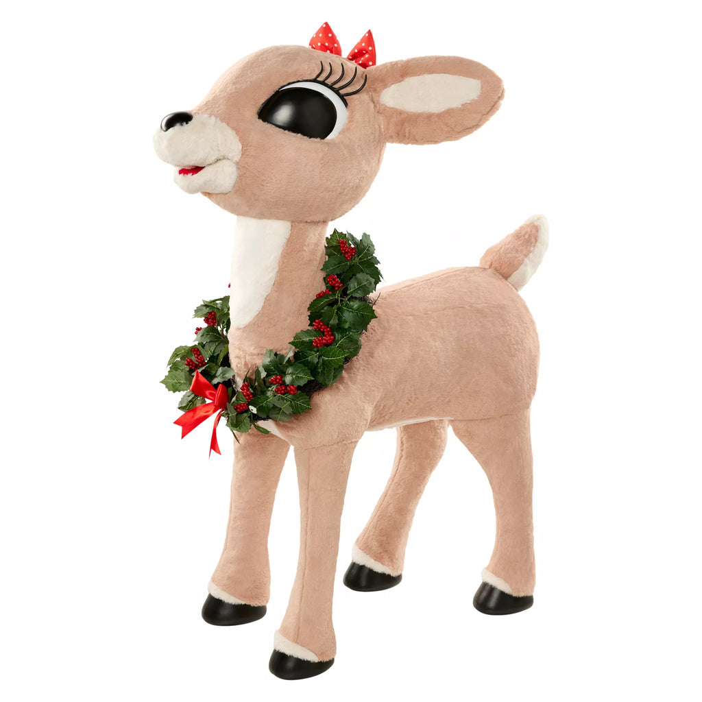 4 Ft Clarice Animatronic - Rudolph the Red-Nosed Reindeer