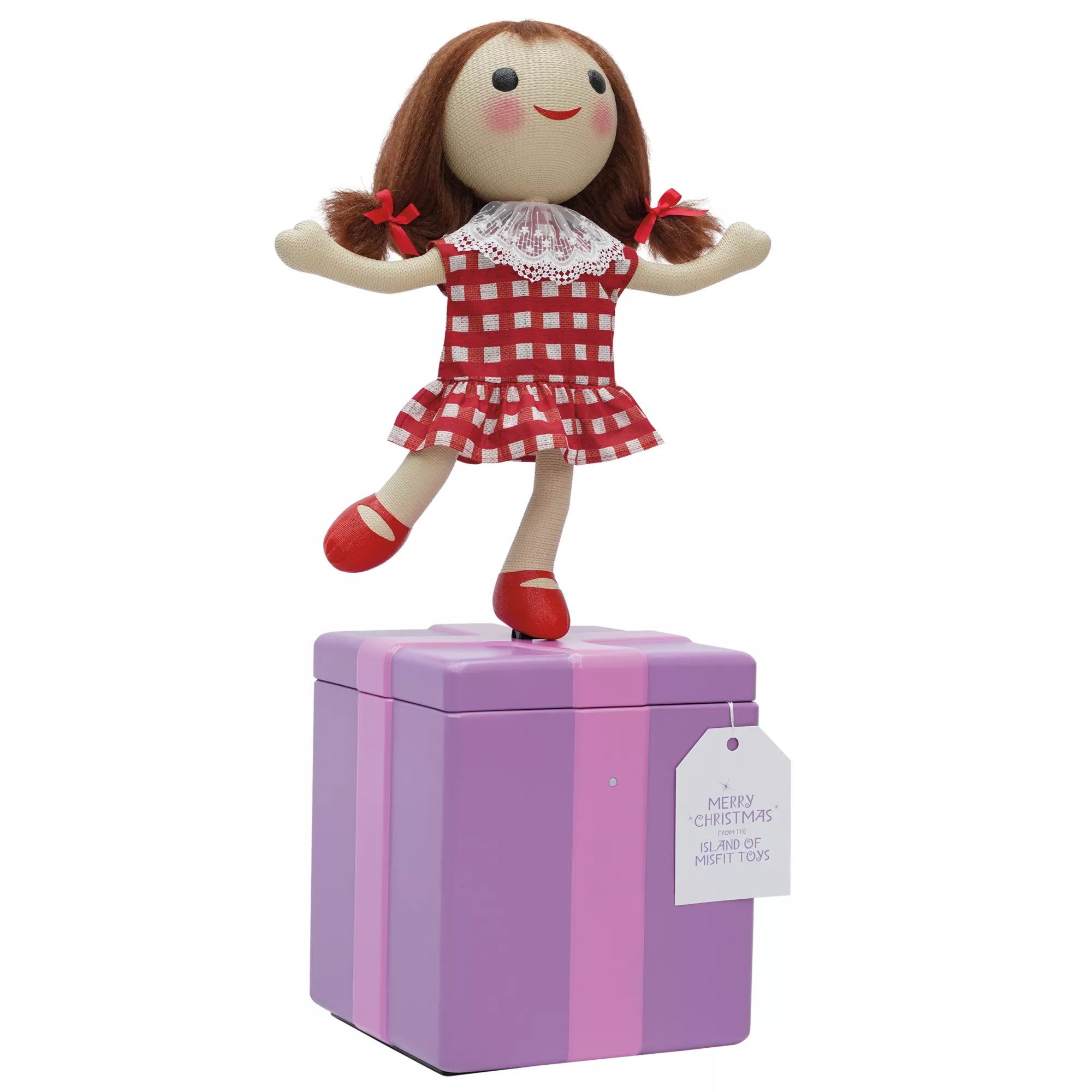 4 Ft 6 In Misfit Doll Animatronic - Rudolph the Red-Nosed Reindeer