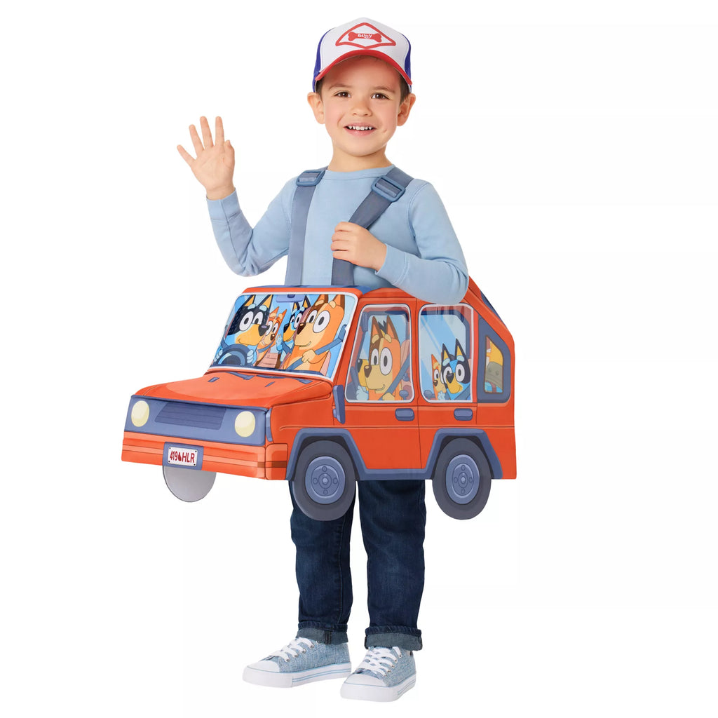 Toddler Bluey Car Ride-Along Costume