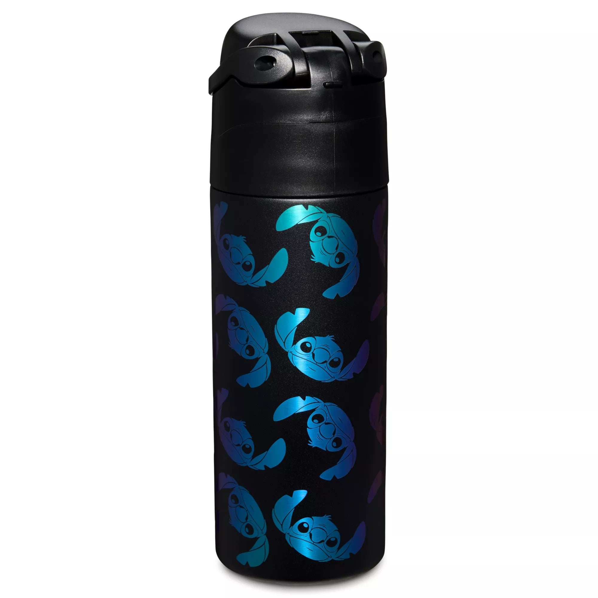 Stitch Foil Flip Top Water Bottle 24 oz. - Lilo & Stitch