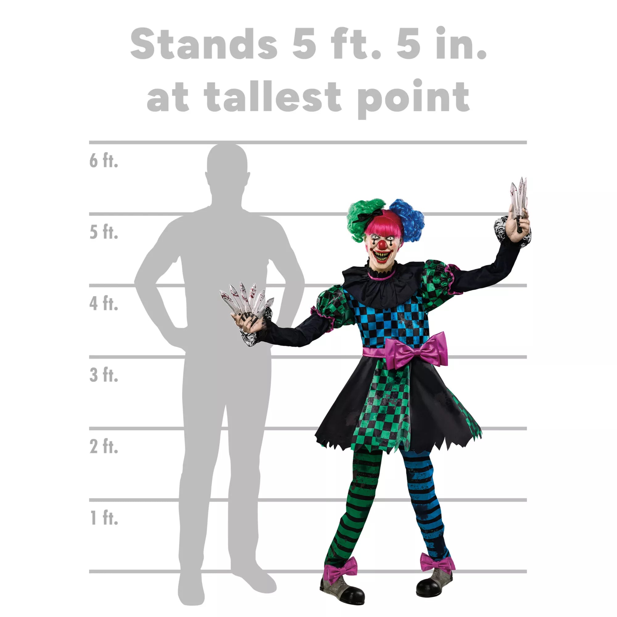 5 Ft 5 In Whirling Wendy Animatronic