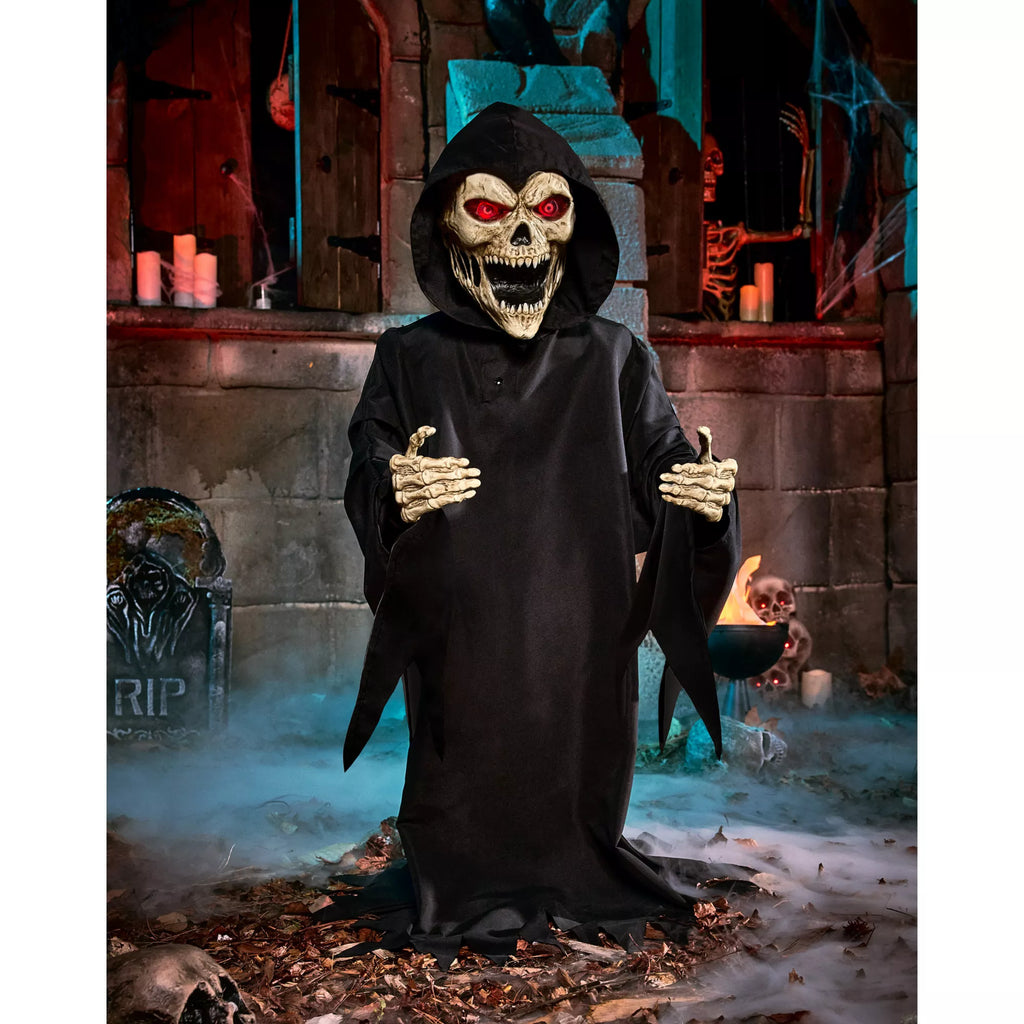 3 Ft 3 In Screaming Reaper Animatronic