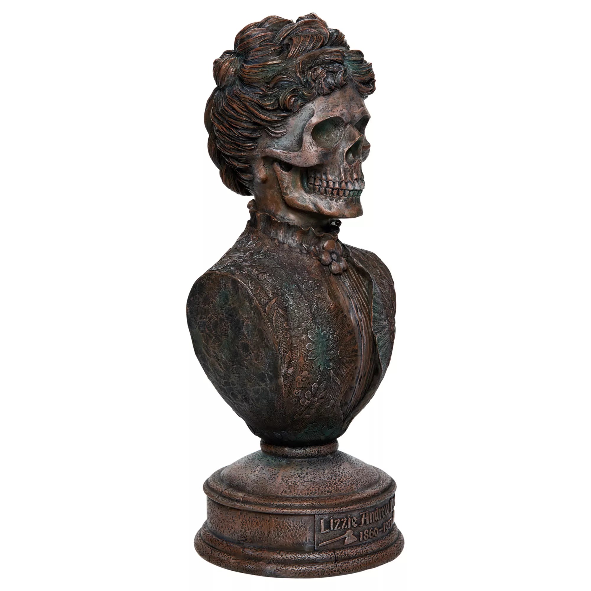 Lizzie Andrew Borden Bust Statue