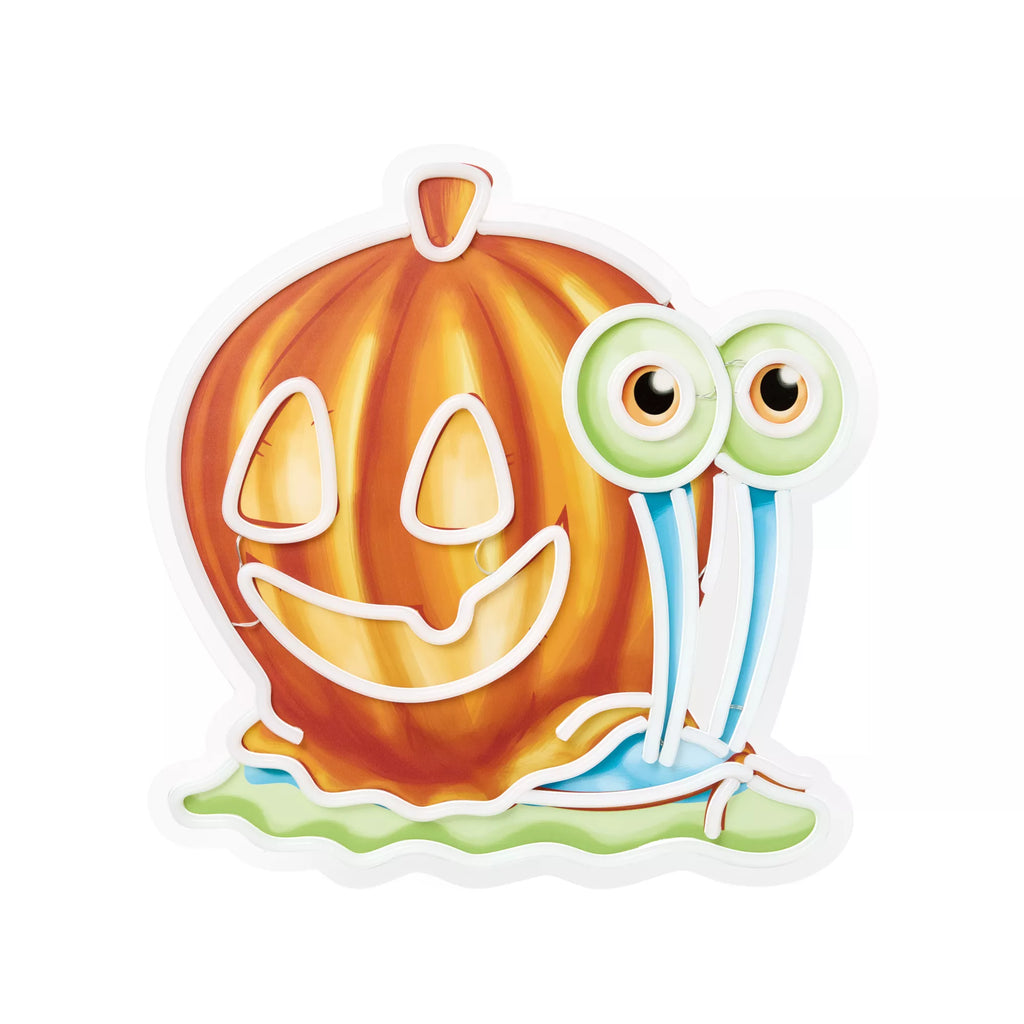 Pumpkin Gary Neon LED Light-Up Sign - SpongeBob SquarePants