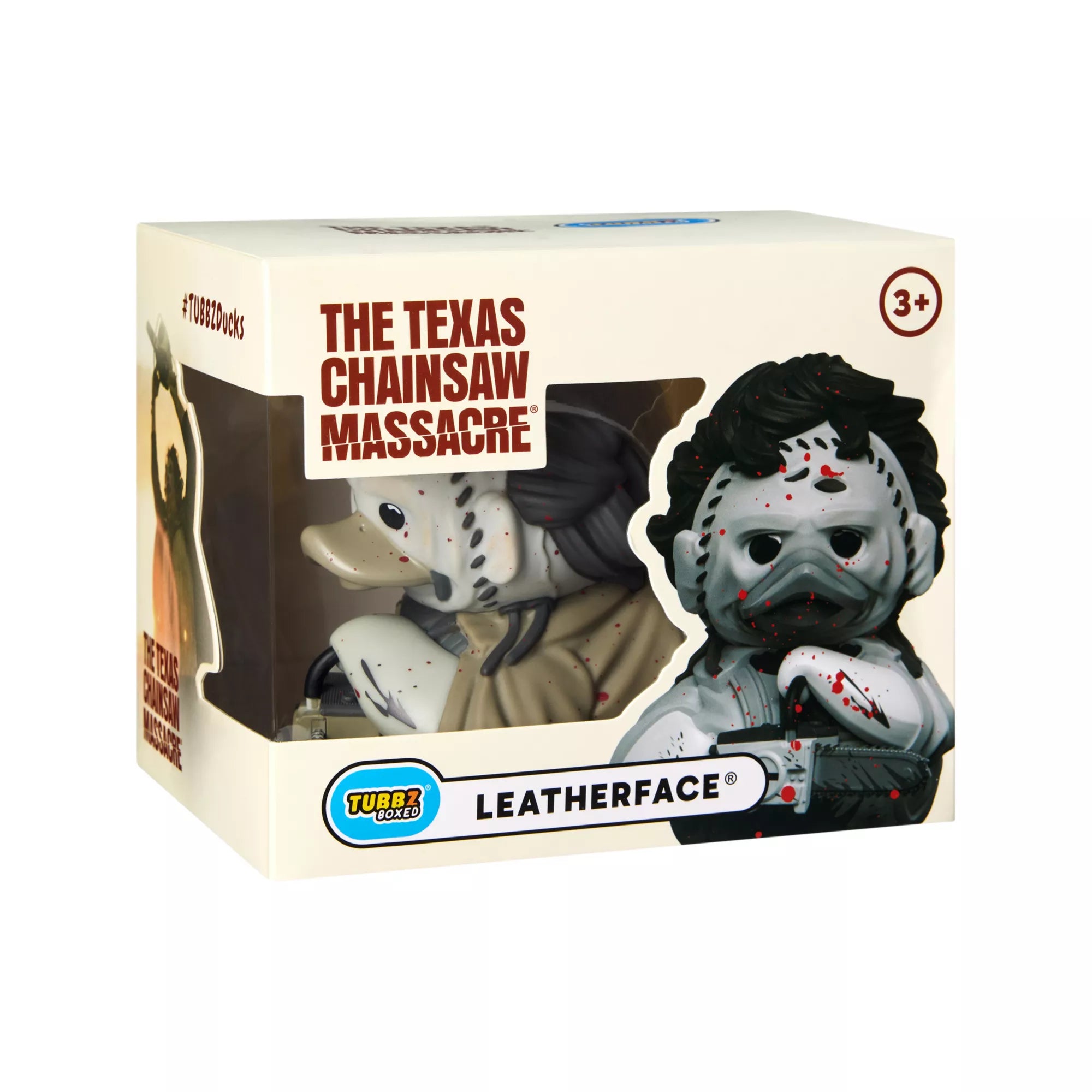 TUBBZ Leatherface Blood Splatter Rubber Duck - The Texas Chainsaw Massacre