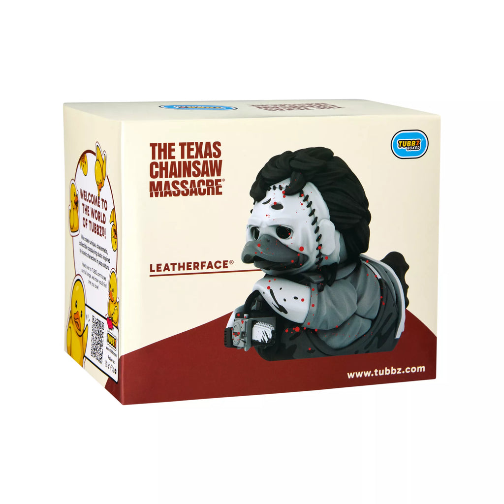 TUBBZ Leatherface Blood Splatter Rubber Duck - The Texas Chainsaw Massacre