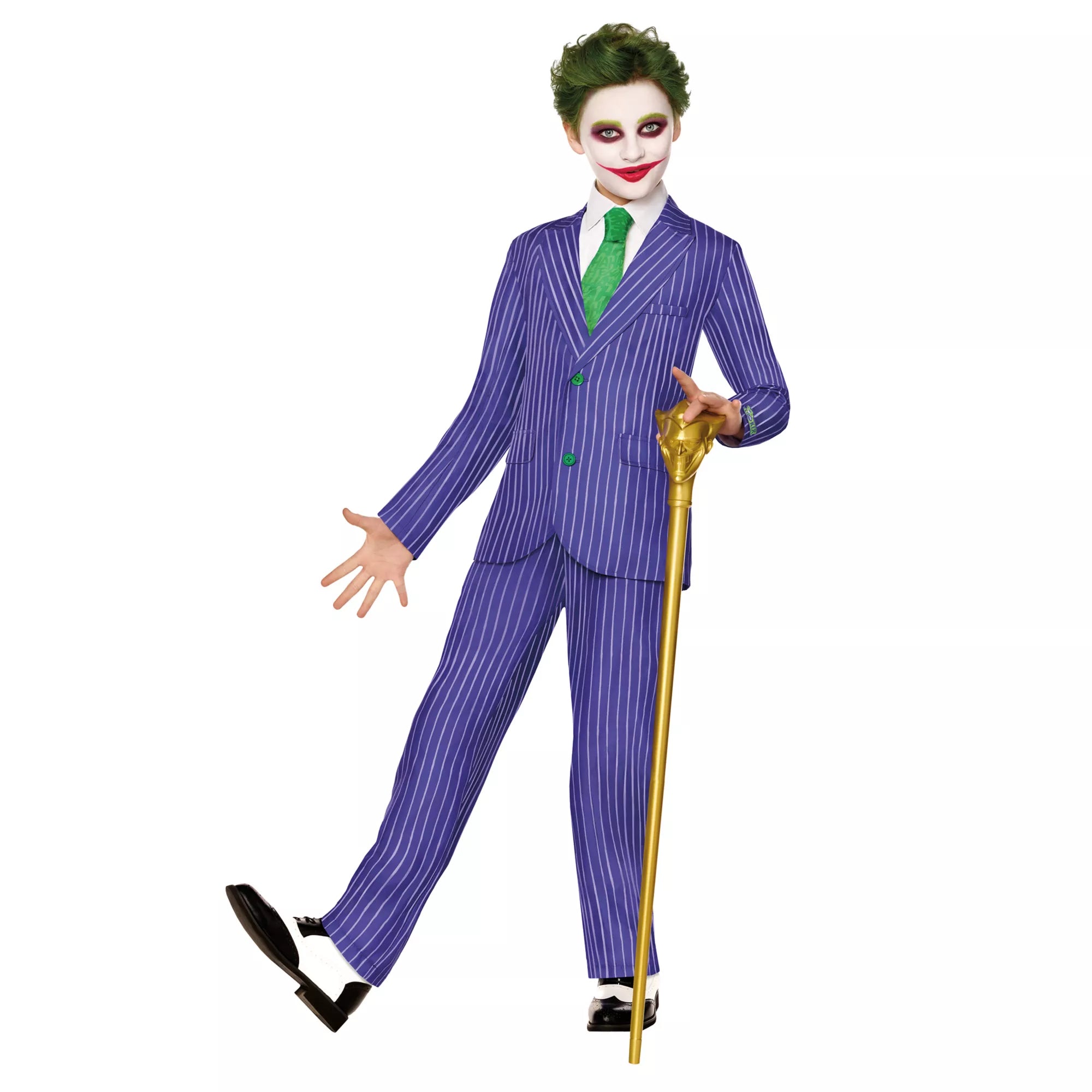 Kids Joker Suit Costume - DC Super Villains