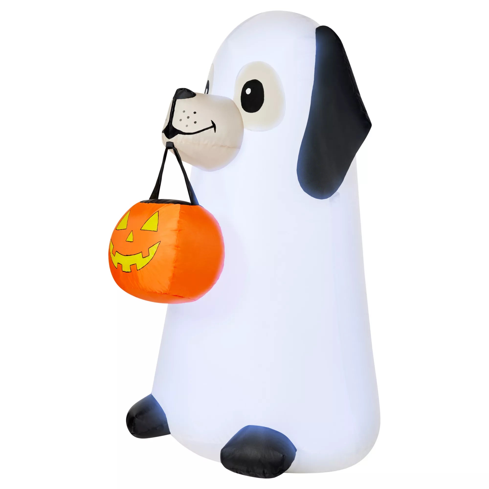 3 Ft 6 In Light-Up Ghost Dog Inflatable Decoration