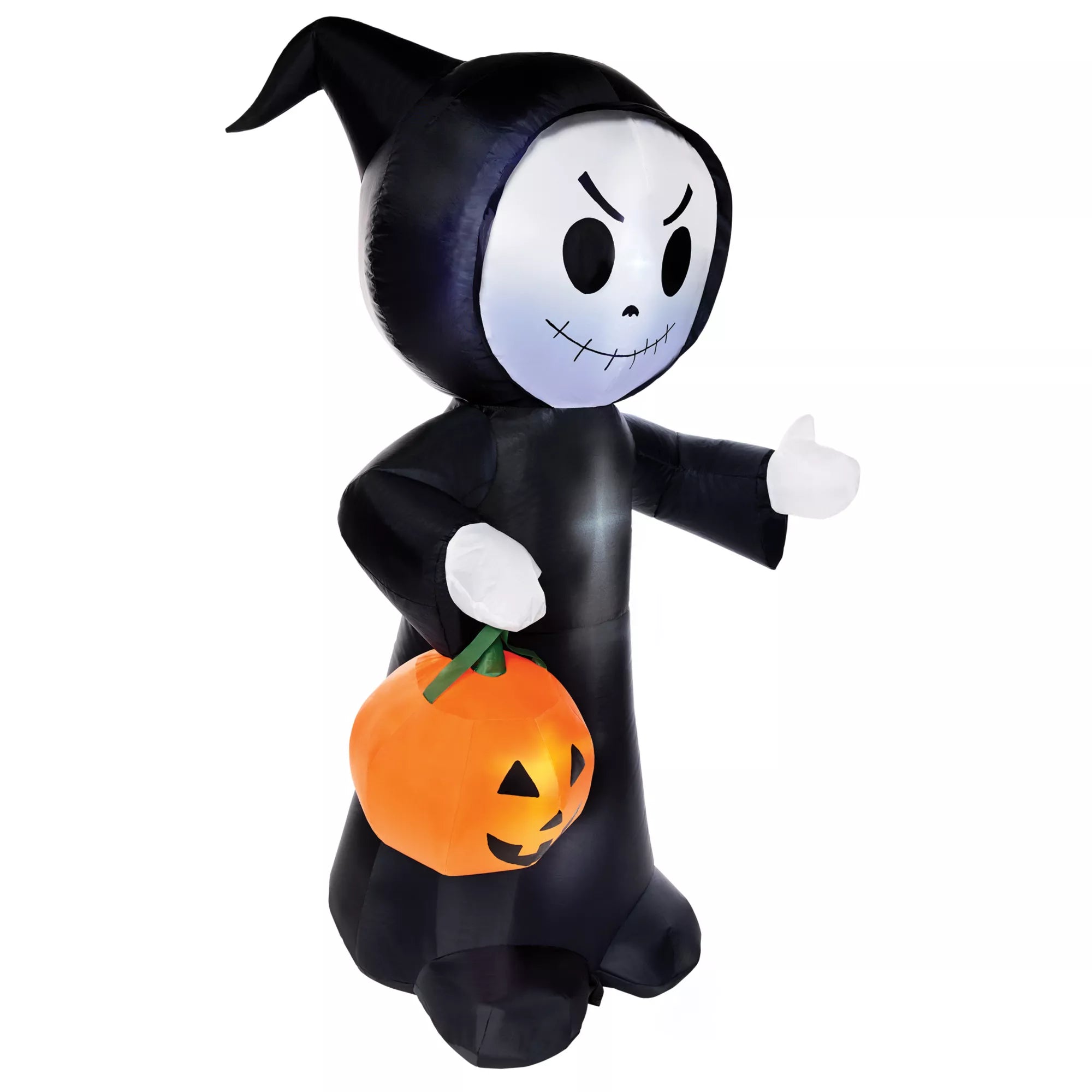 3 Ft 11 In Light-Up Reaper Inflatable Decoration