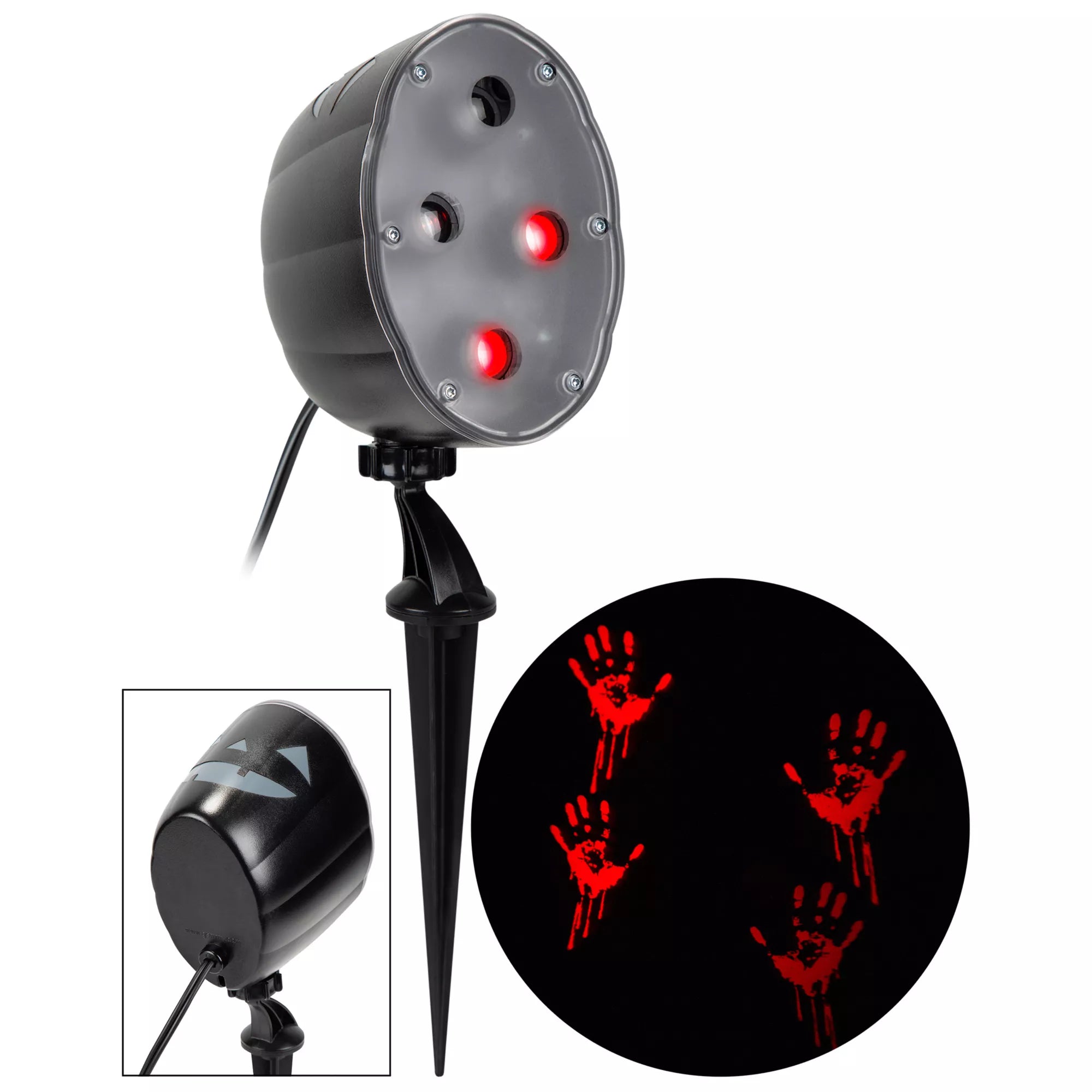 LED Bloody Crawling Hands Projection Spotlight
