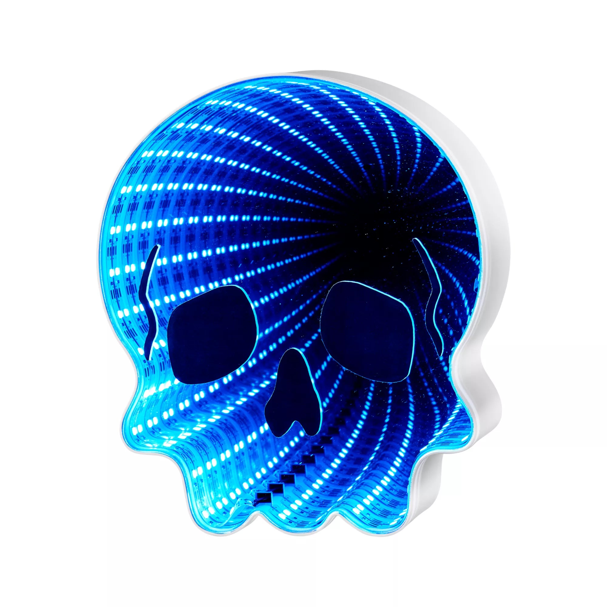 Light-Up Skull Infinity Mirror