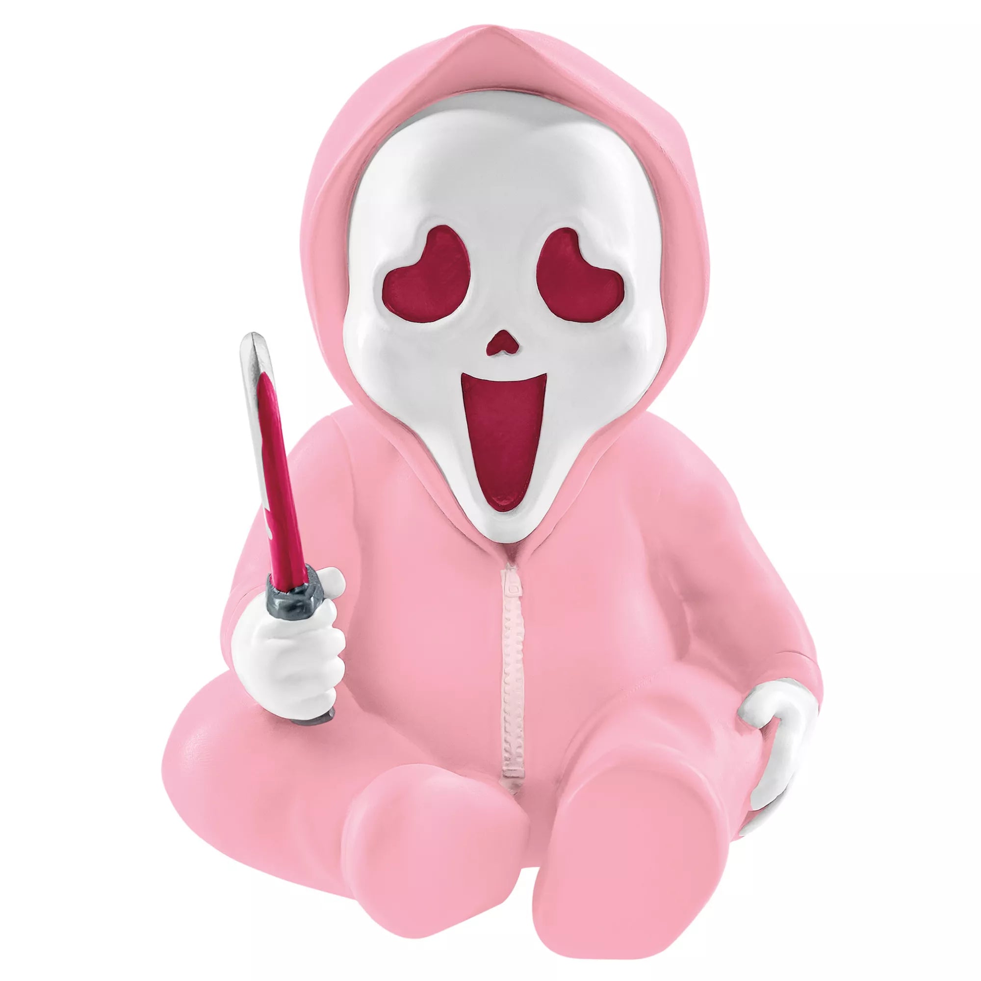 Pink Mini Ghost Face Horror Babies ® Static Prop