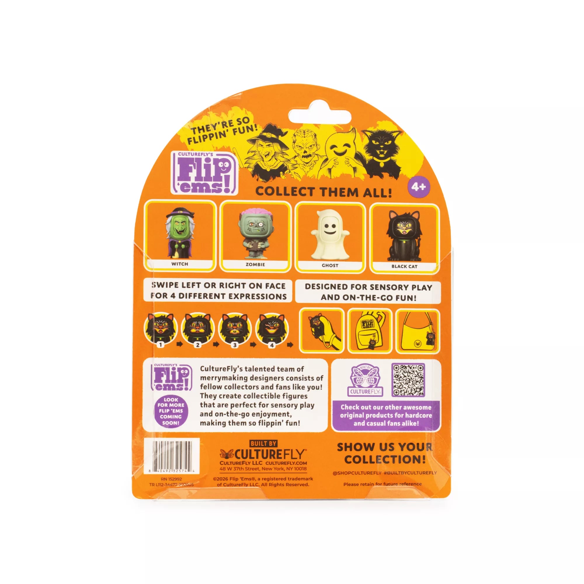 CultureFly Flip'ems! Halloween Figures