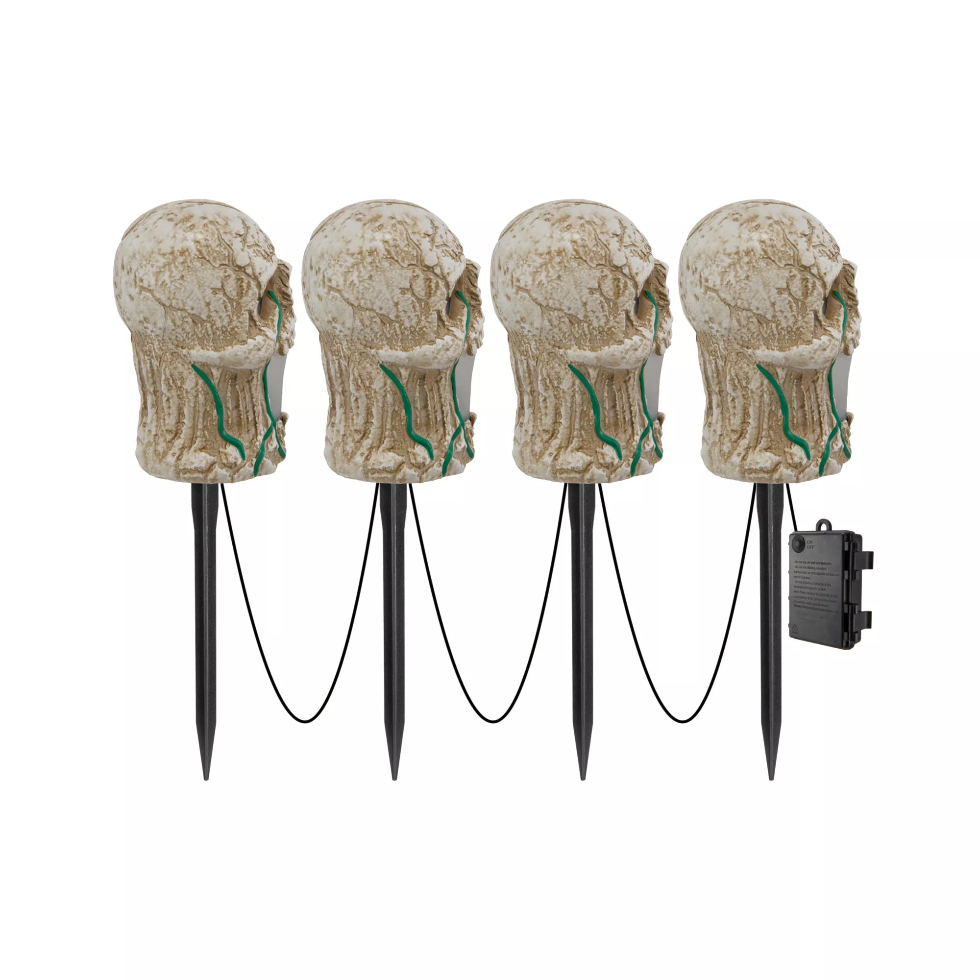 LED Skull Pathway Lights