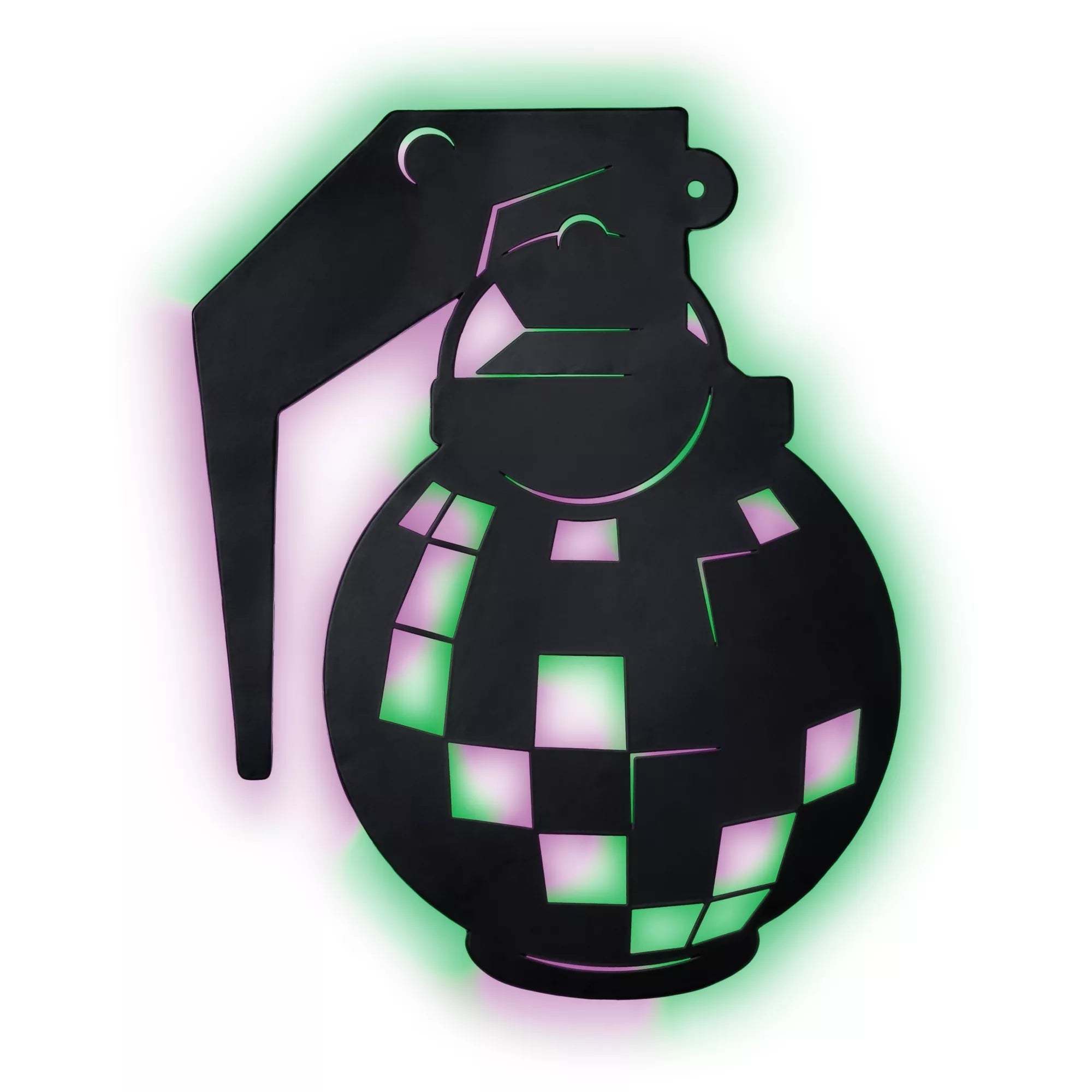 Multi-Color Boogie Bomb Light-Up LED Sign - Fortnite