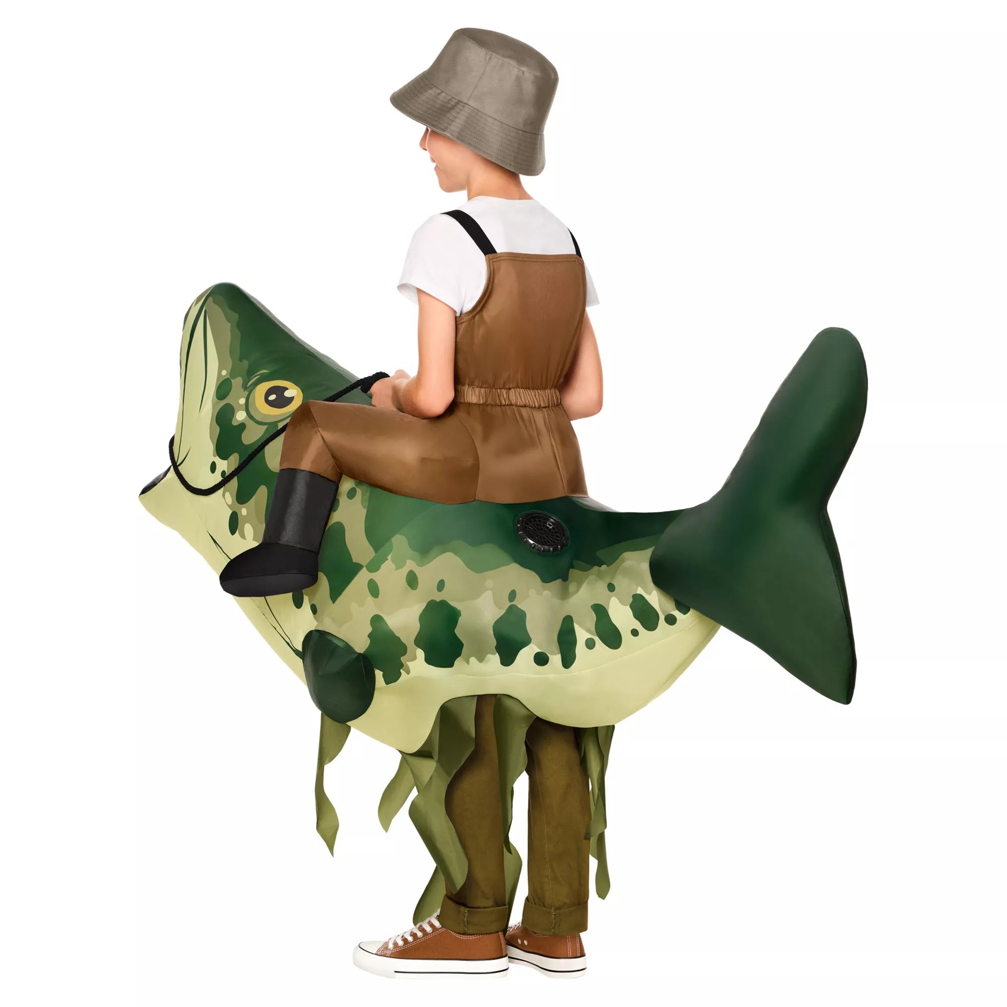 Kids Inflatable Fish Ride-Along Costume